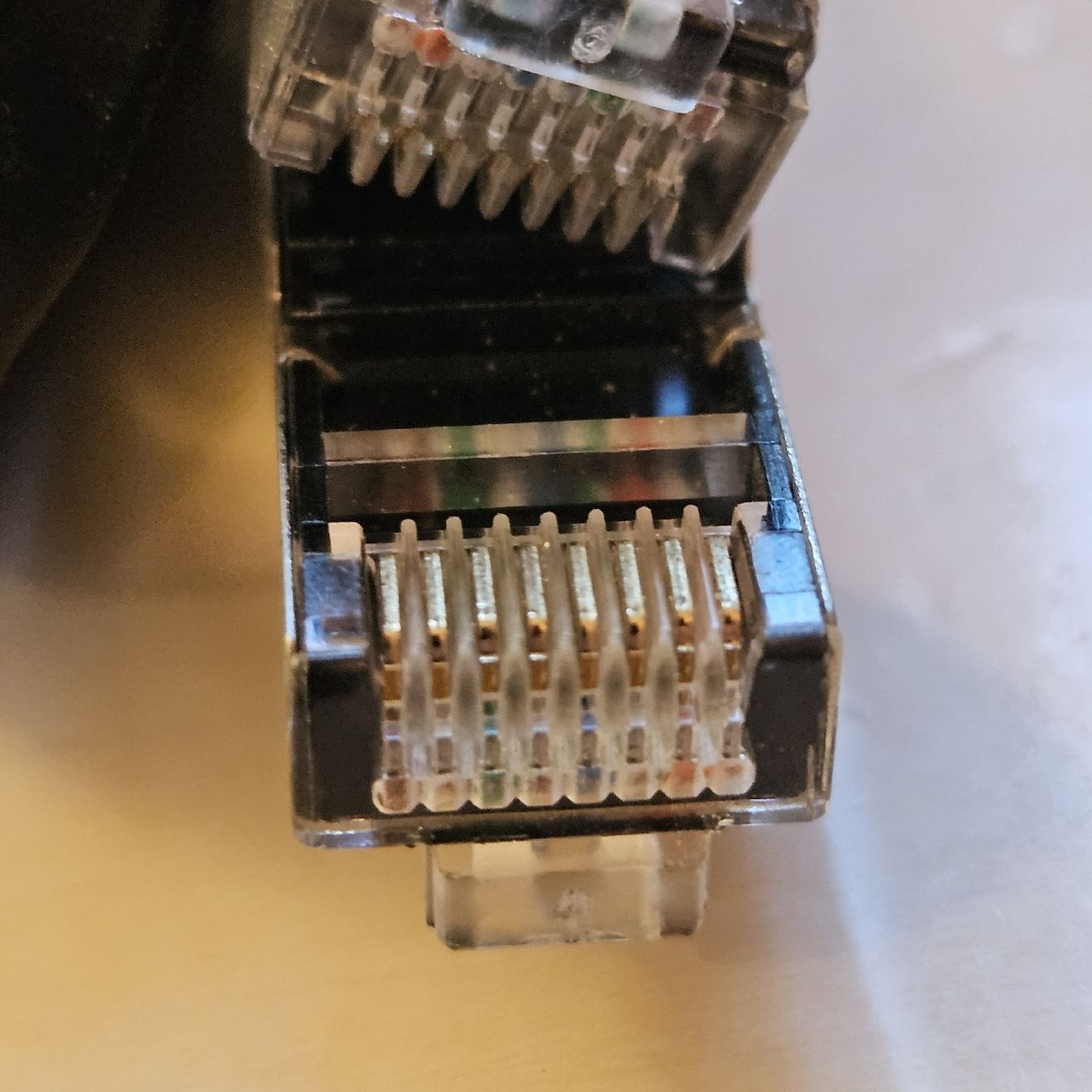 Cavi: Schwarzes CAT.5e Ethernet Kabel – Usato da Wettingen venduto da Christianv 2