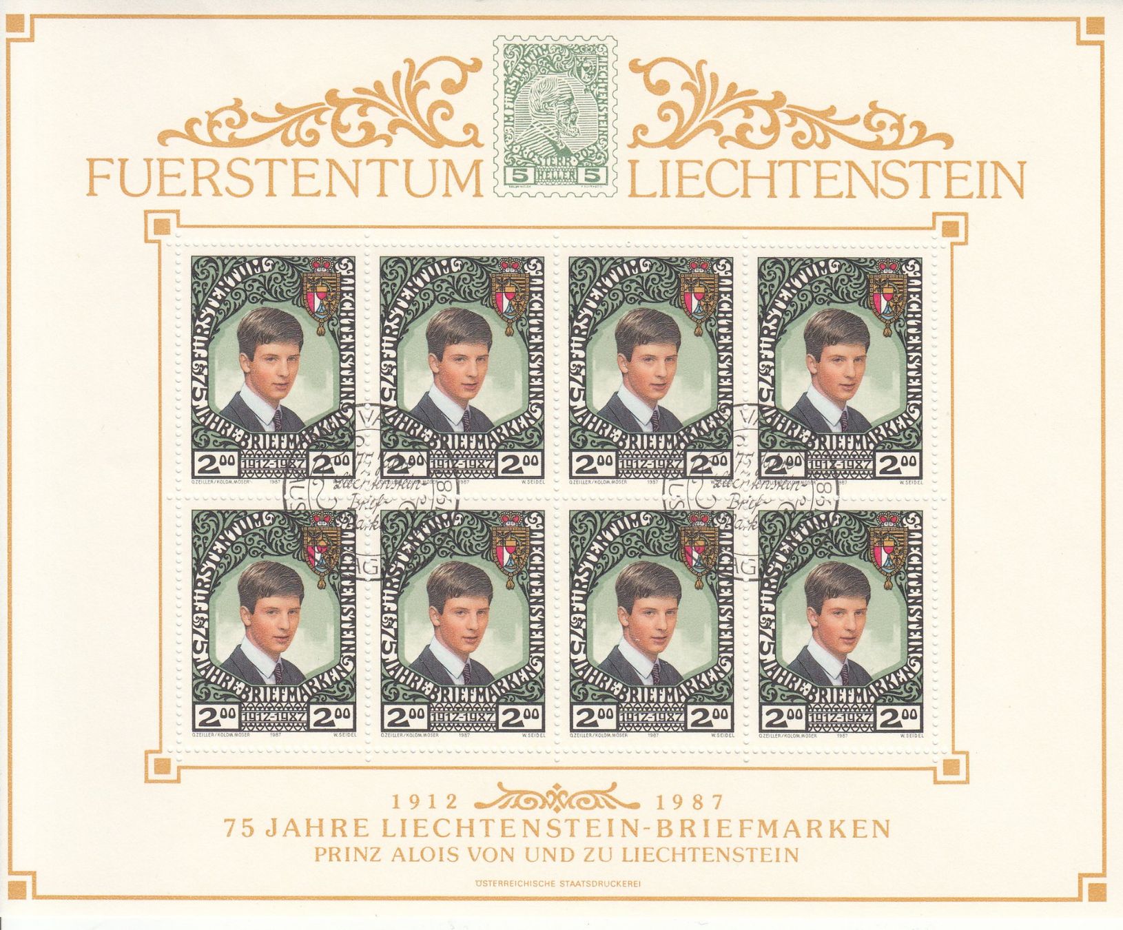 Tutti i francobolli: LBK 861 Bogen mit ET – Usato da Bürglen TG venduto da StampGraf