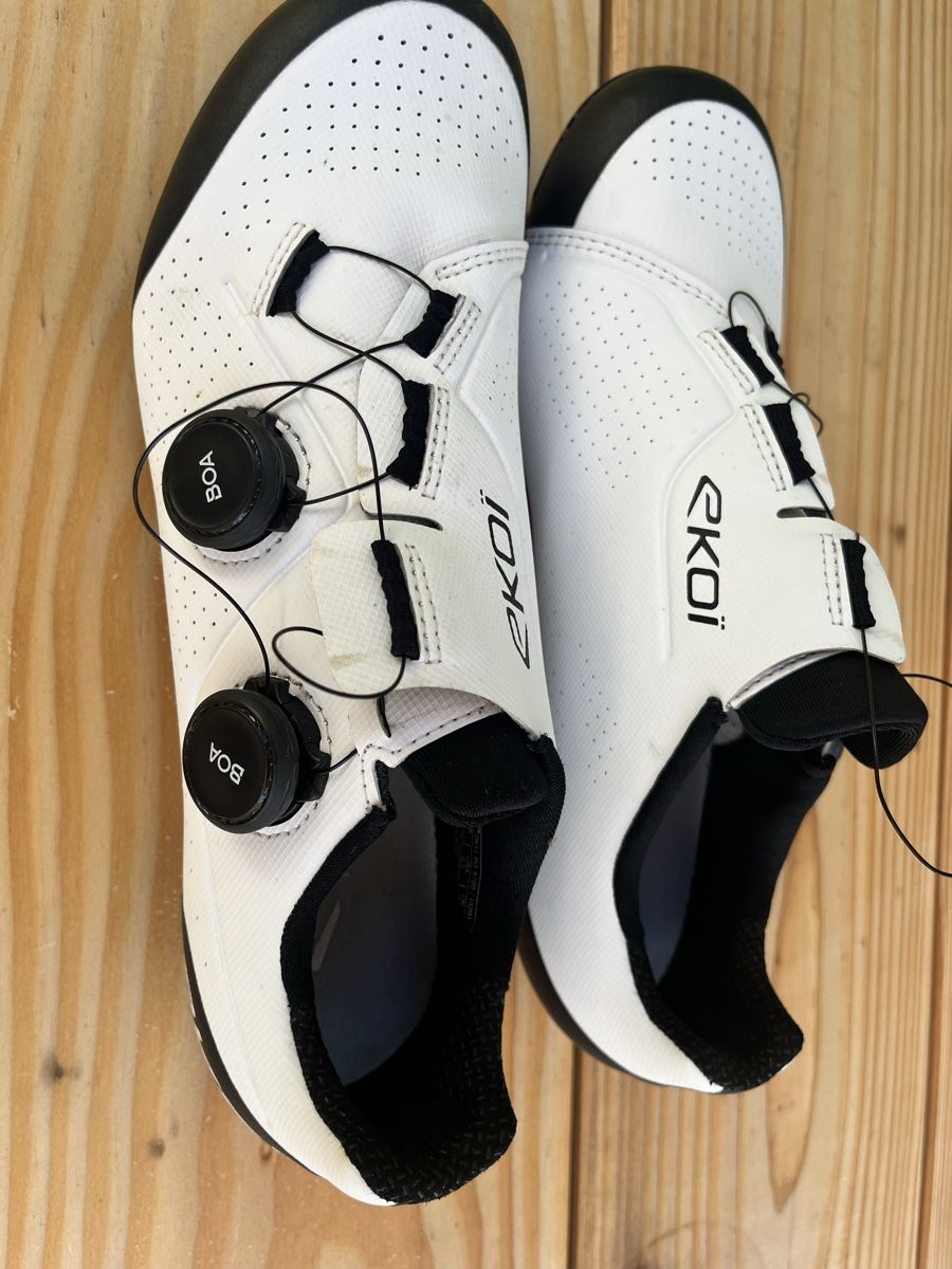 Chaussures hommes: MTB-Schuhe Ekoi weiss – D'occasion à Schindellegi par Charger79 1