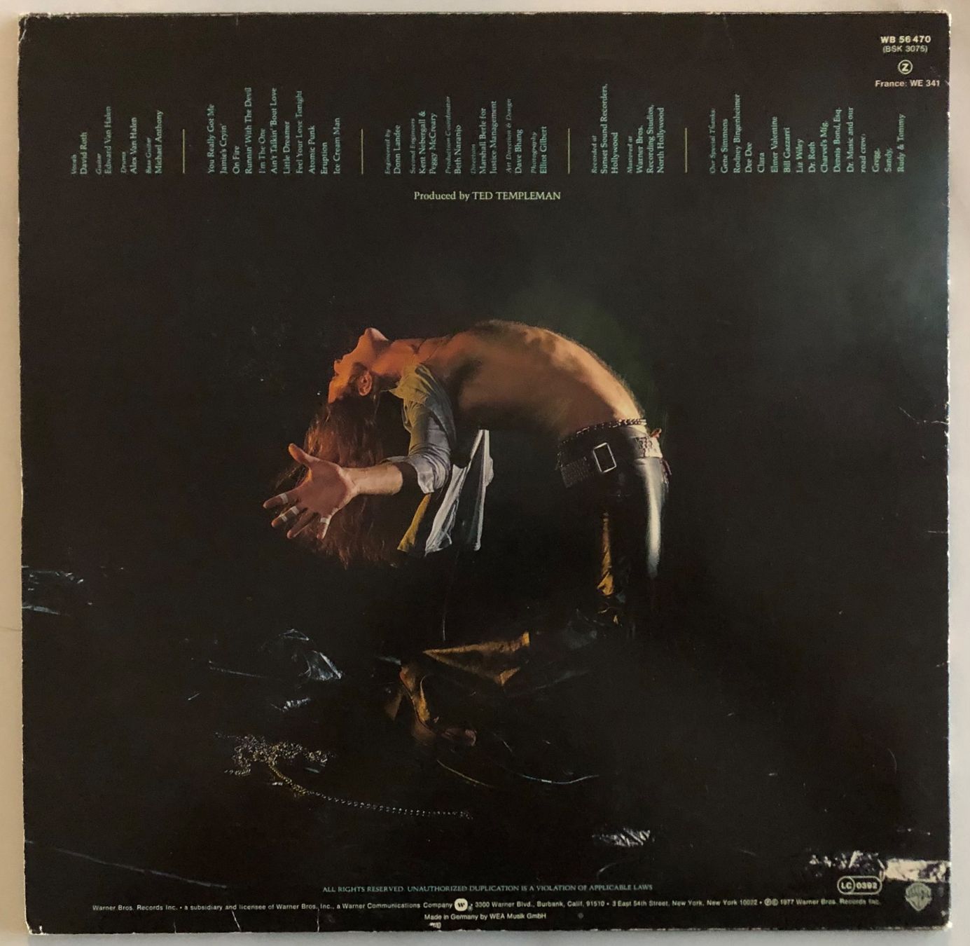 Schallplatten: VAN HALEN - VAN HALEN – Gebraucht aus Poliez-Pittet von Newtown-Records 1