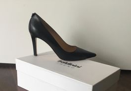 Baldinini pointed-toe leather pumps 39