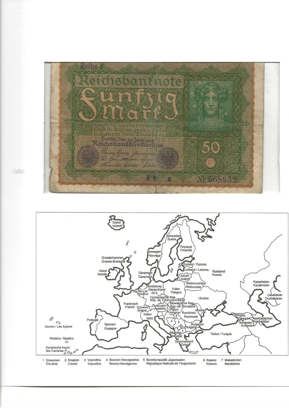 Banconote: Banknoten International – Usato da Schlieren venduto da Sternstunde2 3