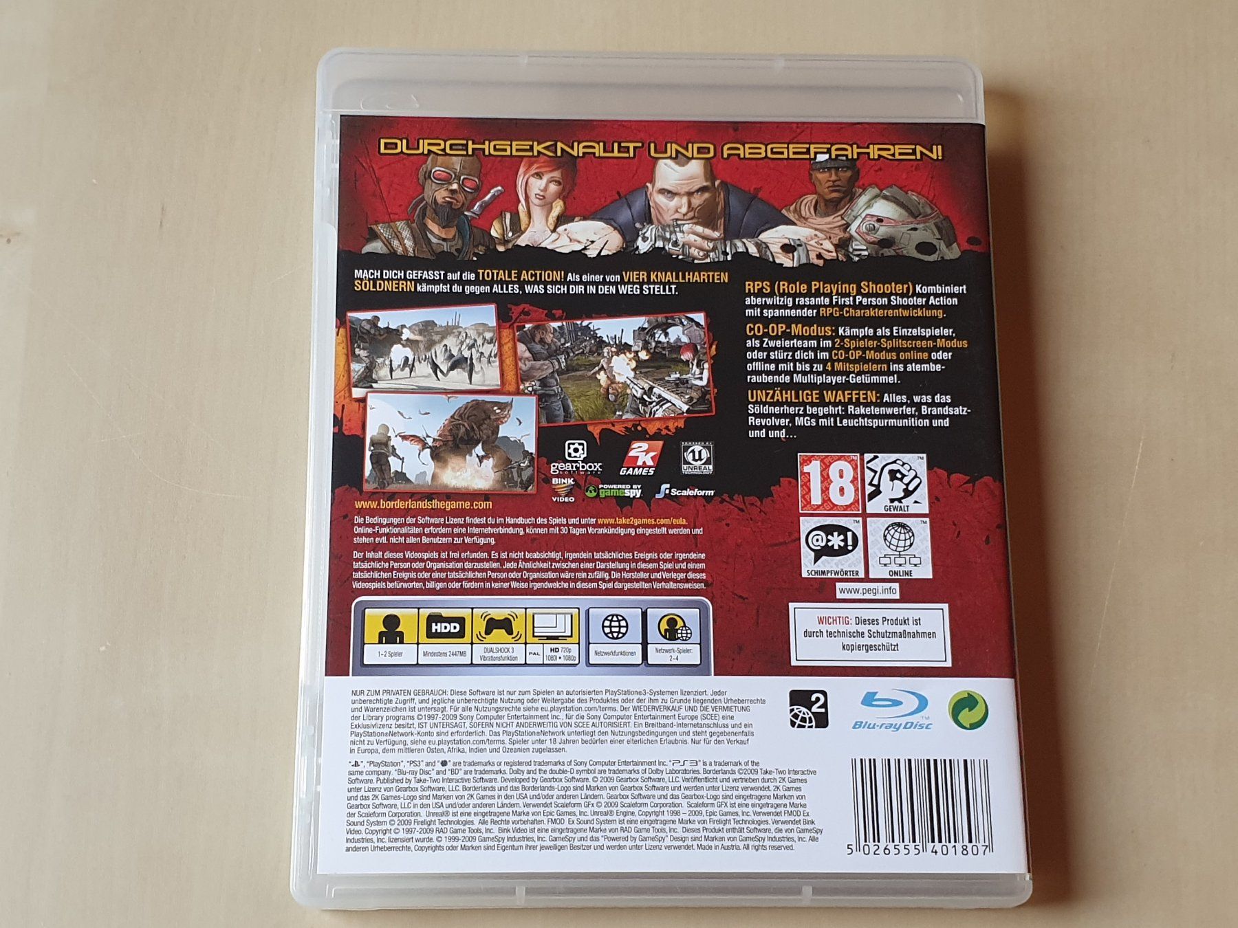 Sony Spiele: Borderlands – Gebraucht aus Stansstad von collectorsshop 1