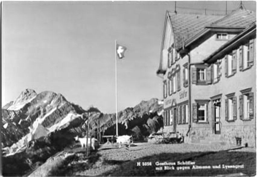 Ansichtskarten: Schäfler, Berggasthaus, Altmann u. Lisengrat – Gebraucht aus Ottikon b.Kemptth. von Neptun1974