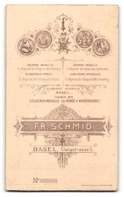 Fotografie &  Plakate: Fotografie Fr. Schmid, Basel, Clarastr.  – Gebraucht aus Berlin von bartko-reher 1
