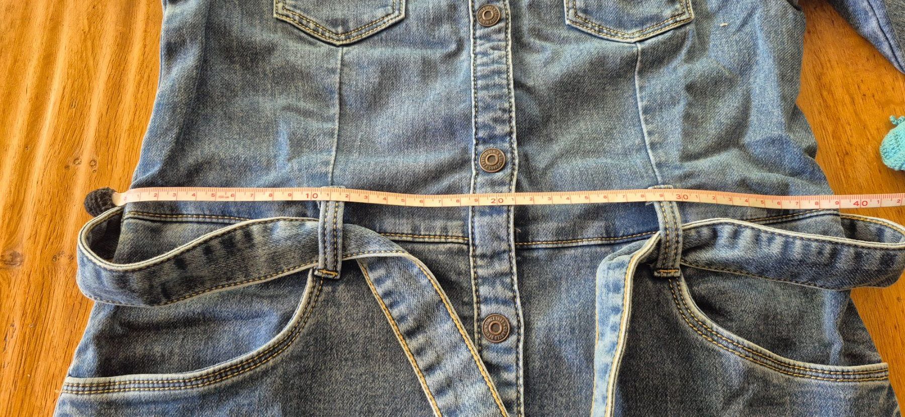 C&A Pantaloni: 164 - Grösse, Mädchen Jeans KLEID langarm – Usato da Nottwil venduto da echtMOMO 8