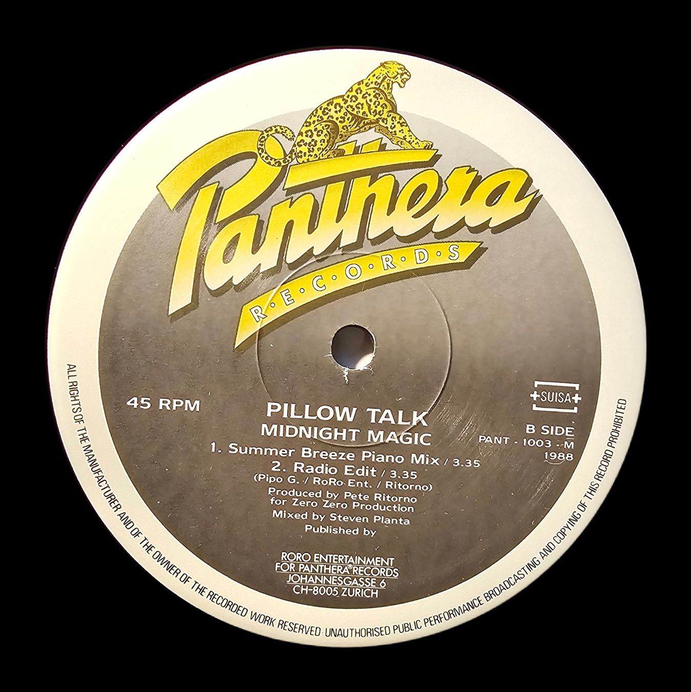 Dischi in vinile: Pillow Talk ‎– Midnight Magic – Usato da Wahlen b. Laufen venduto da Cg10 2