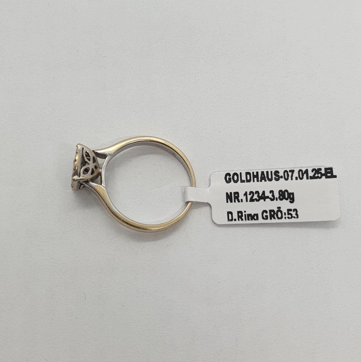 Anelli: Echt 18K Gold - Diamant Ring – Usato da Luzern venduto da Luzern-Goldhaus 3