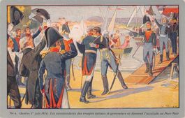 CP Officielle - Centenaire Réunion Genève à la Suisse N° 4