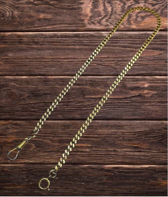 Sonstiges Uhren Zubehör: Taschenuhr Panzerkette "43 cm" – Neu (gemäss Beschreibung) aus Zug von urzeit