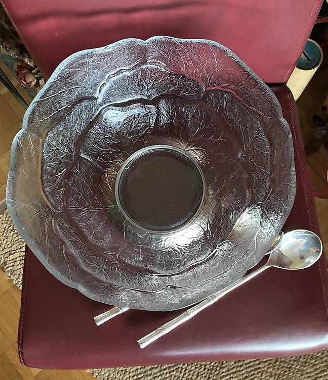 Piatti di portata: Magnifique plat à salade avec services – Usato da Renens VD venduto da the_j68r 1