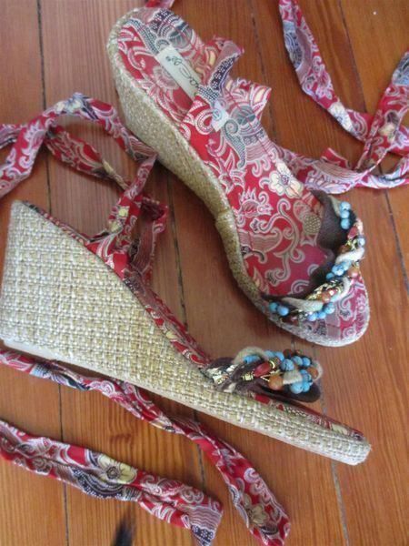 Scarpe da donna: PRIMA ELE : Sandales compensées avec ruban à nouer 41 – Nuovo e nell'imballaggio originale da Petit-Lancy venduto da lilycerise 2