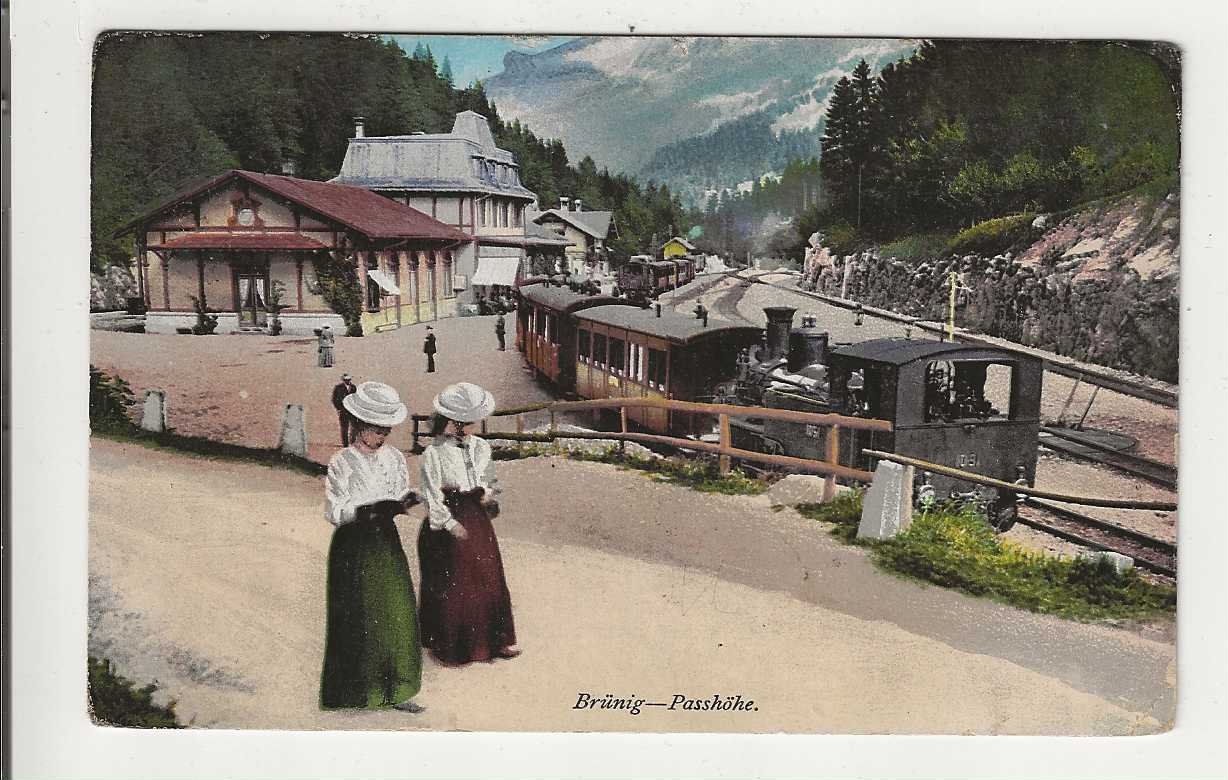 Cartoline postali: Brünig, ca 1910 – Usato da Spiez venduto da Niesen20