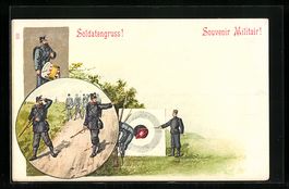 Litho Soldatengruss!, Schweizer Armee