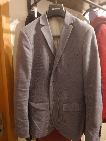 Herren Blazer Gr. 44, mit Ellenbogen-Patches, wie neu!