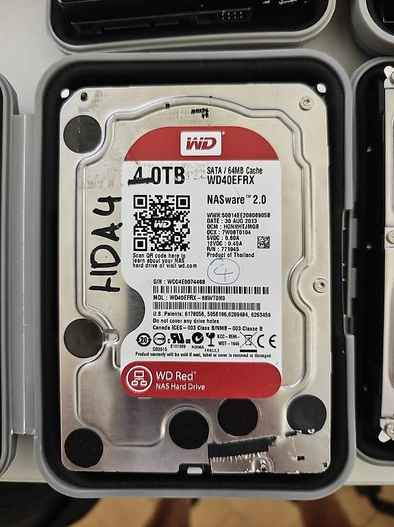 Harddisks: NAS HDD 4TB WD #5 – Gebraucht aus La Chaux-de-Fonds von Jolatorpille