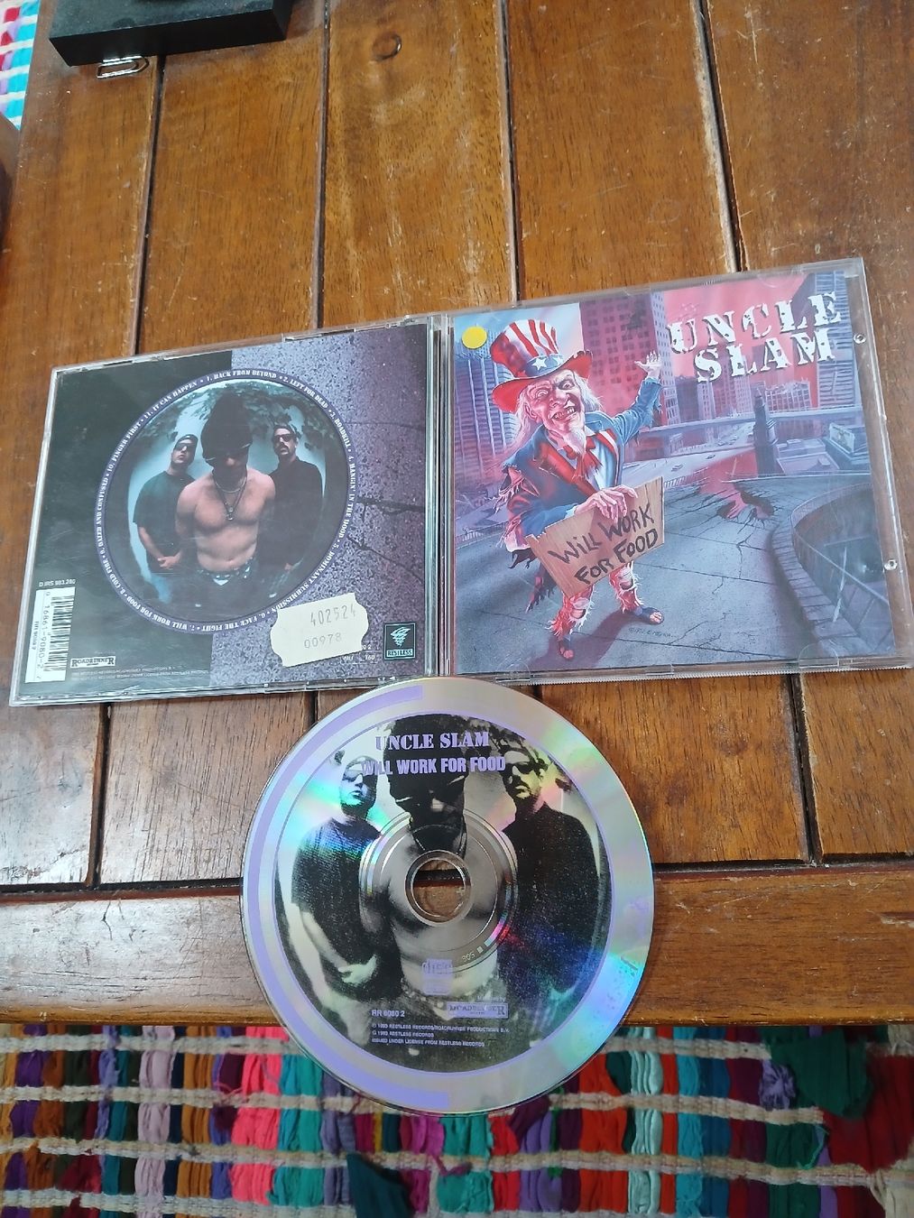 CDs: uncle slam - will work... – D'occasion à St-Cergue par VeganWarrior