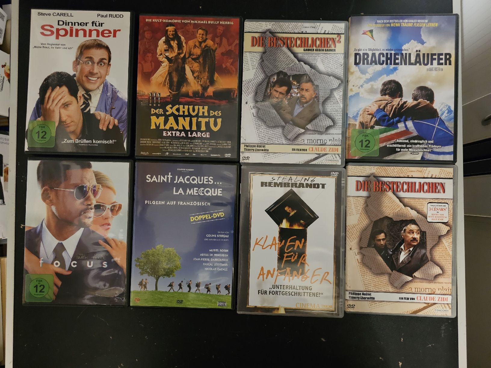 Alle DVDs: 8 DVD - Comédie, action - Bon état – Gebraucht aus Basel von Paloma6261 2