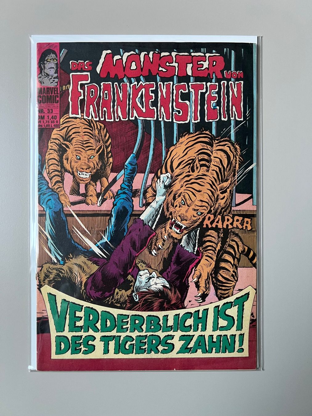 Fumetti: MARVEL COMICS: Frankenstein #33 (Williams Verlag) – Usato da Bösingen venduto da kiel_shop 5