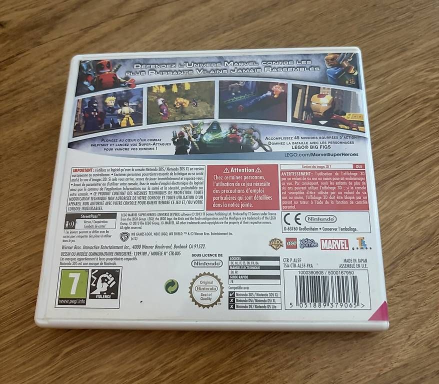 Nintendo Giochi: 3DS Lego Marvel Super Heroes – Usato da Glattpark(Opfikon) venduto da Beubeu44 2