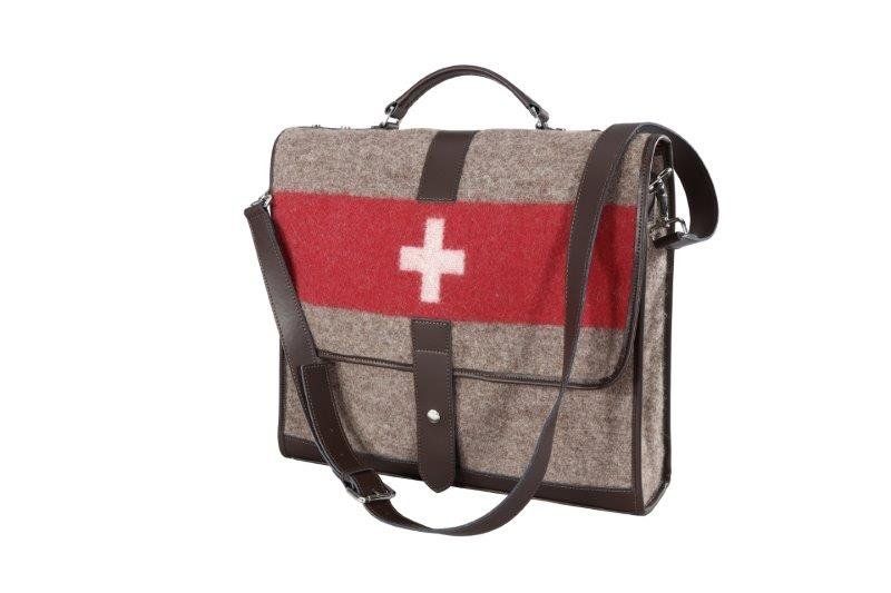 Schweizer Armee Rucksäcke: Businesstasche "Schweizer Armee Wolldecke" – Neu und originalverpackt aus Adlikon b.Regensdorf von MK-VORHANGSERVICE 1
