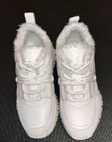 Leder Winter Sneaker’s mit Futter, Grösse 40