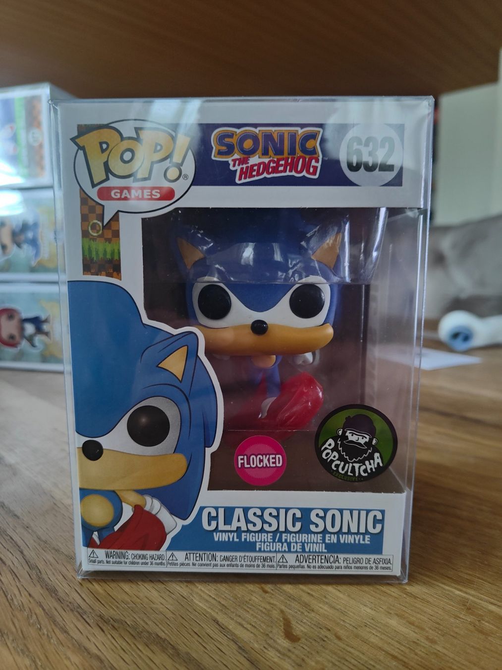 Funko Figurines: Funko Pop! Classic Sonic flocked #632 – D'occasion à Benken SG par beasty91