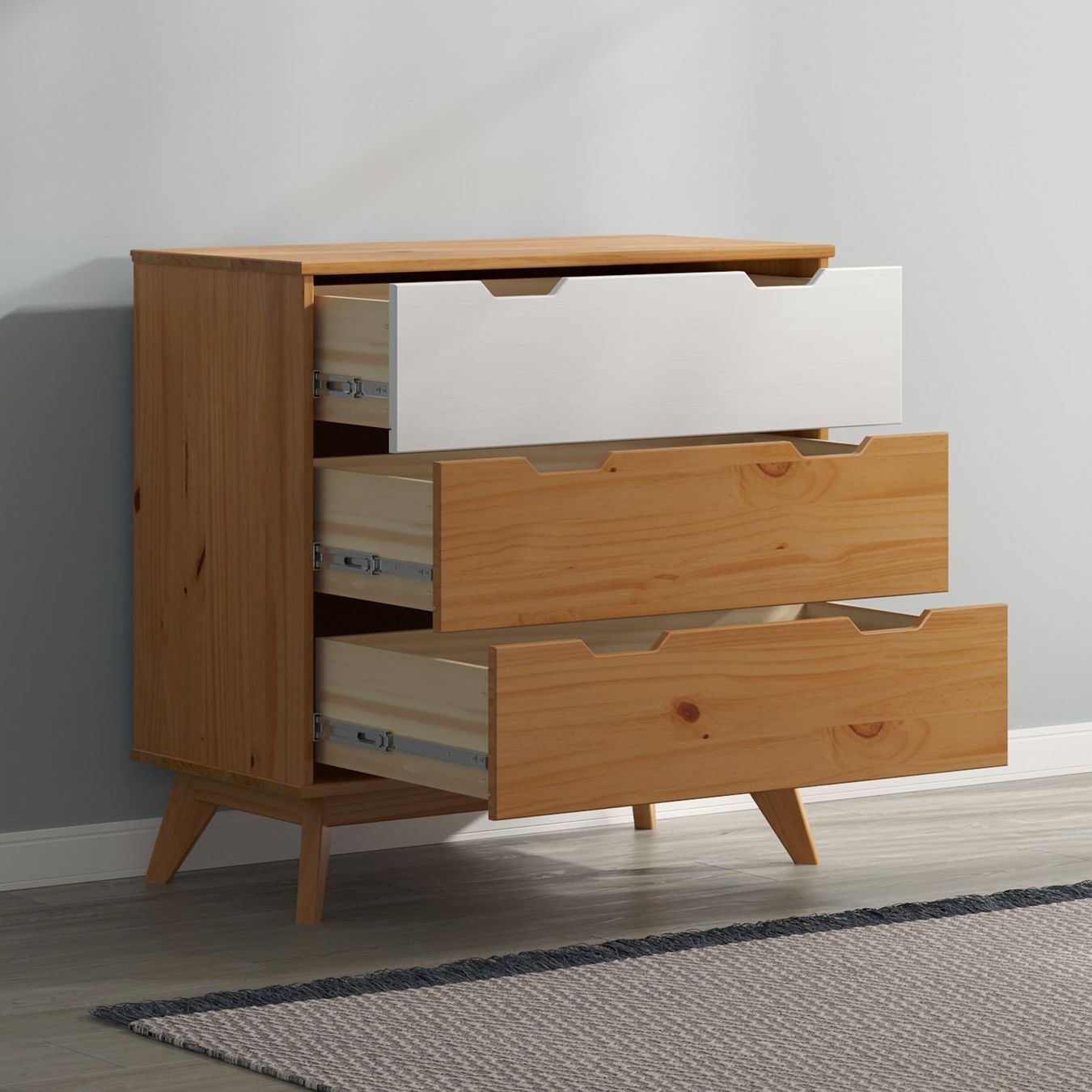 Cassettiere: Kommode Natur 80x40x79cm – Nuovo e nell'imballaggio originale da Winterthur venduto da aredo 2