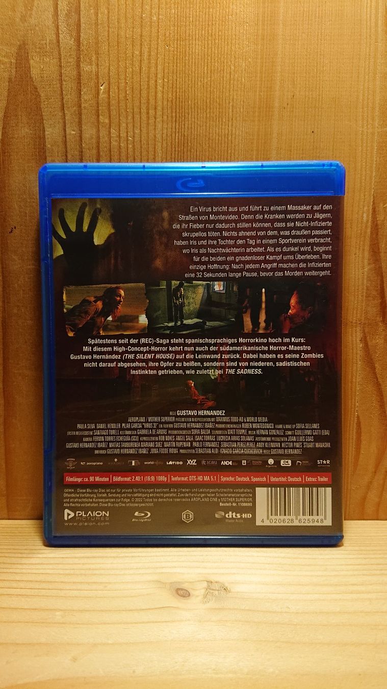Tutti i DVDs: VIRUS :32 Blu-Ray – Usato da Wilderswil venduto da Exebub 1
