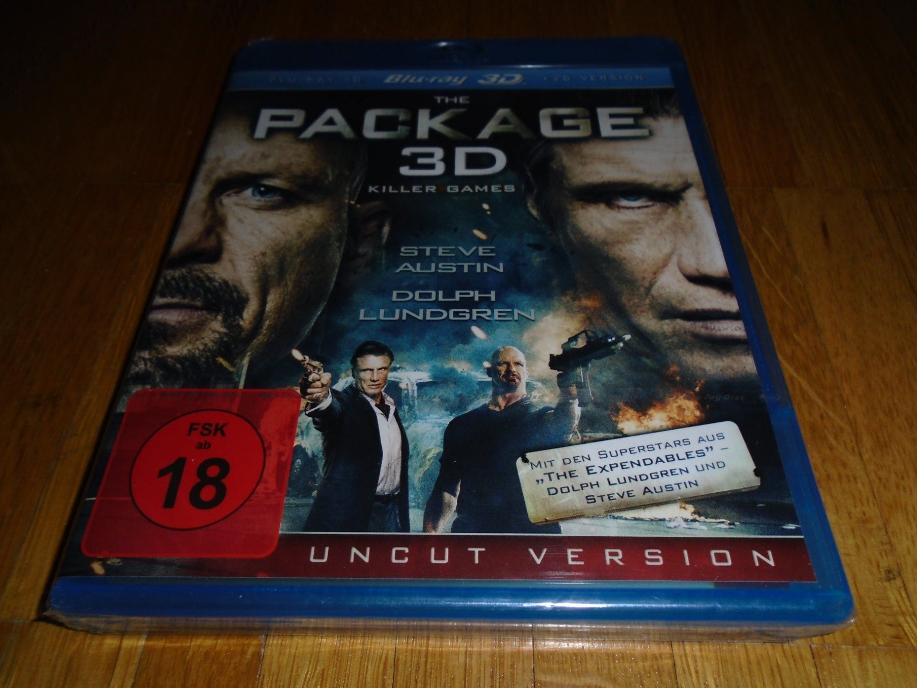 Tutti i DVDs: The Package - Killer Games - 3D & 2D BLU-RAY - UNCUT – Nuovo e nell'imballaggio originale da Basel venduto da havsok