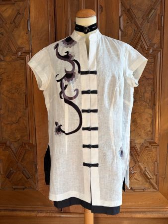 YALY COUTURE Lange Tunika – Jacke / Wunderschön!  Größe XL