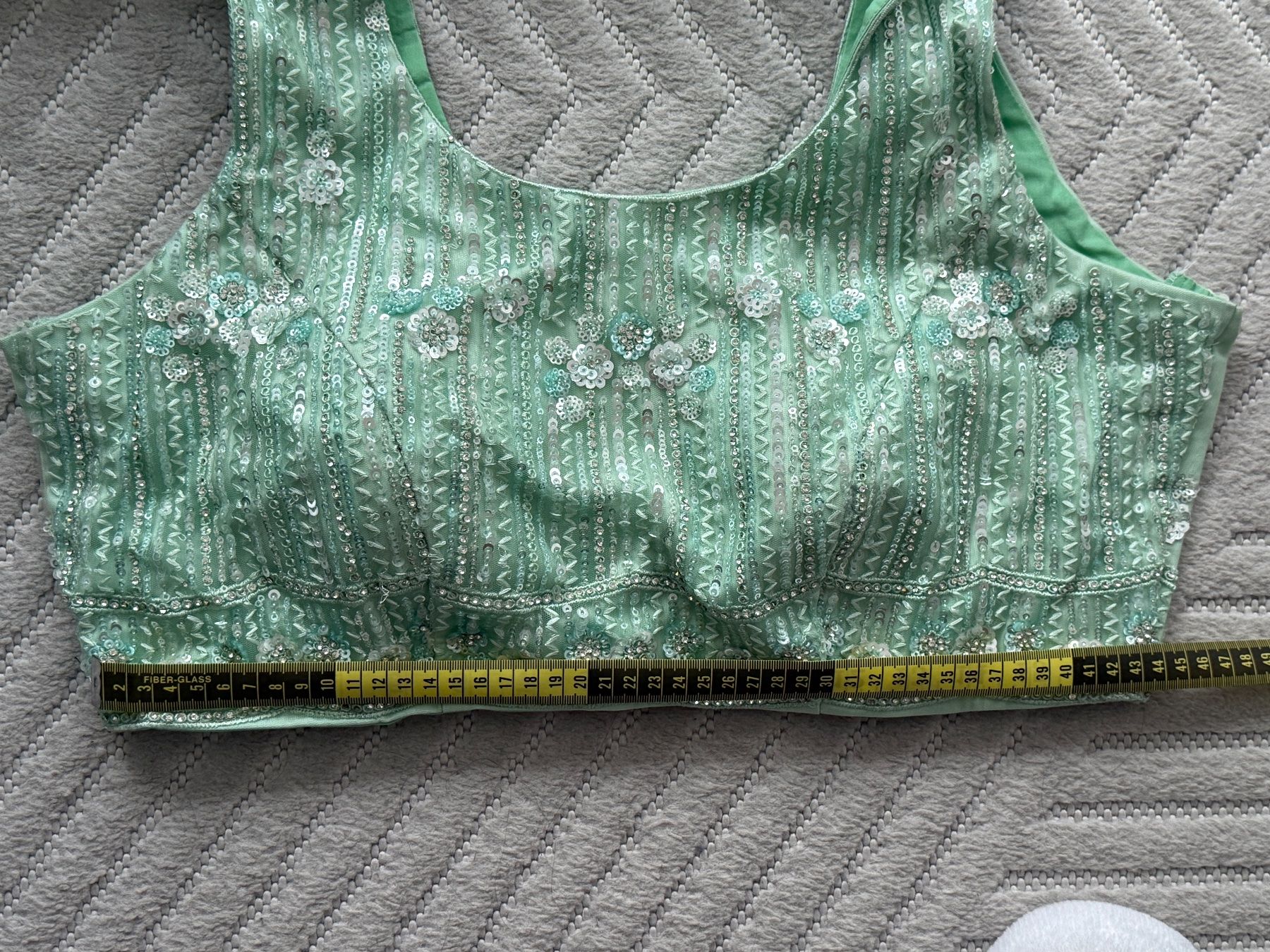 Vestiti: Lehenga Mintgrün - Indian Wedding – Usato da Zürich venduto da iva_iva 6