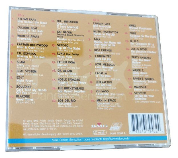 CD: Maxi Dance Sensation 21  (2 CD) – Usato da Wilen b. Wollerau venduto da morethanmusic 1