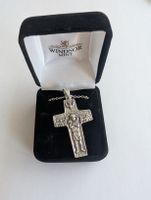 Kreuz von Papst Franziskus - versilberter Zinklegierung