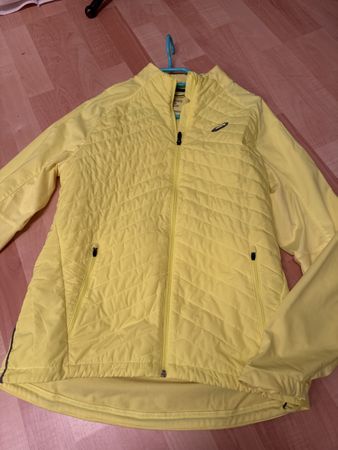 Asics Laufsjacke MotionProtect, gelb, neongelb Grösse M