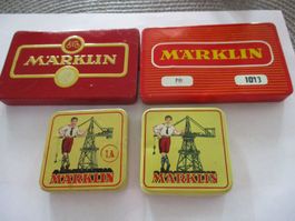 Maerklin Metallbaukasten Kleinteile im Set 4 Dosen