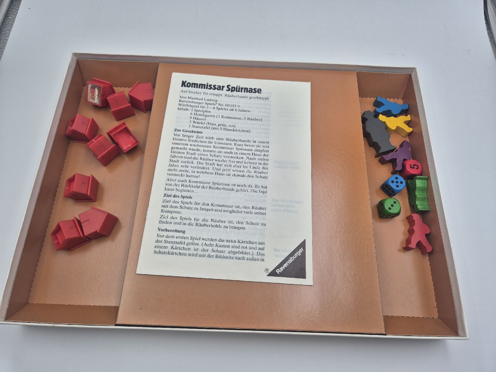 Ravensburger Giochi: Kommissar Spürnase , Ravensburger Brettspiel  – Usato da Ettiswil venduto da beekeper13 2