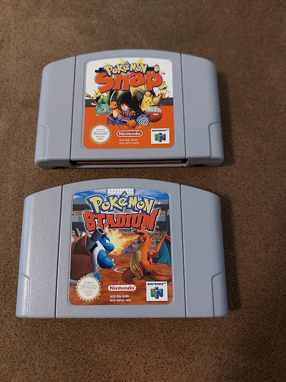 Spiele: Pokémon Snap & Pokémon Stadium – Gebraucht aus Brislach von Rocksie