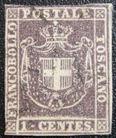 Toskana Altitalien Kat. 17 gest. 1860 Kat. 600 Euro