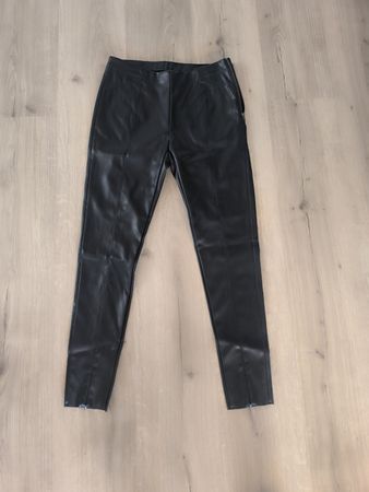 Kunstlederhose Blue Fire Co schwarz Grösse 38 W29 L30