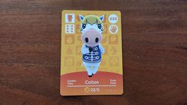 Animal Crossing amiibo Karte, Colton / Carsten, Nr. 233