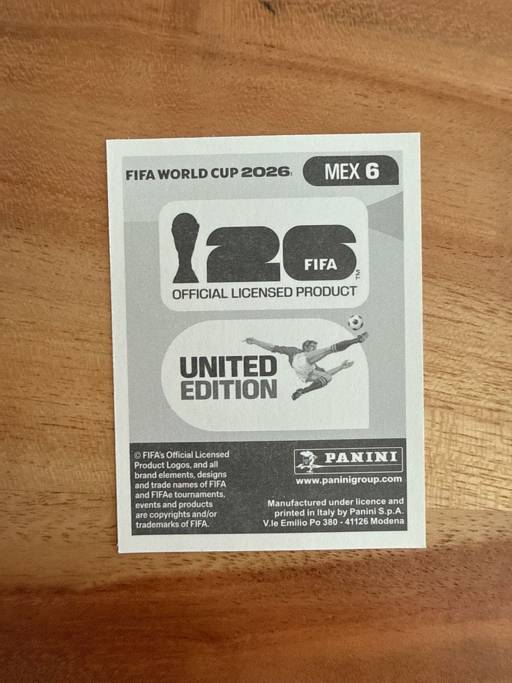 Panini Carte collezionabili: WM 2026 Panini Sticker Jesus Gallardo MEX 6 – Usato da Winterthur venduto da ylaura 1