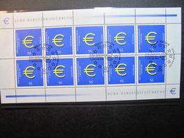 BRD 2002 Einführung des Euros KB ET
