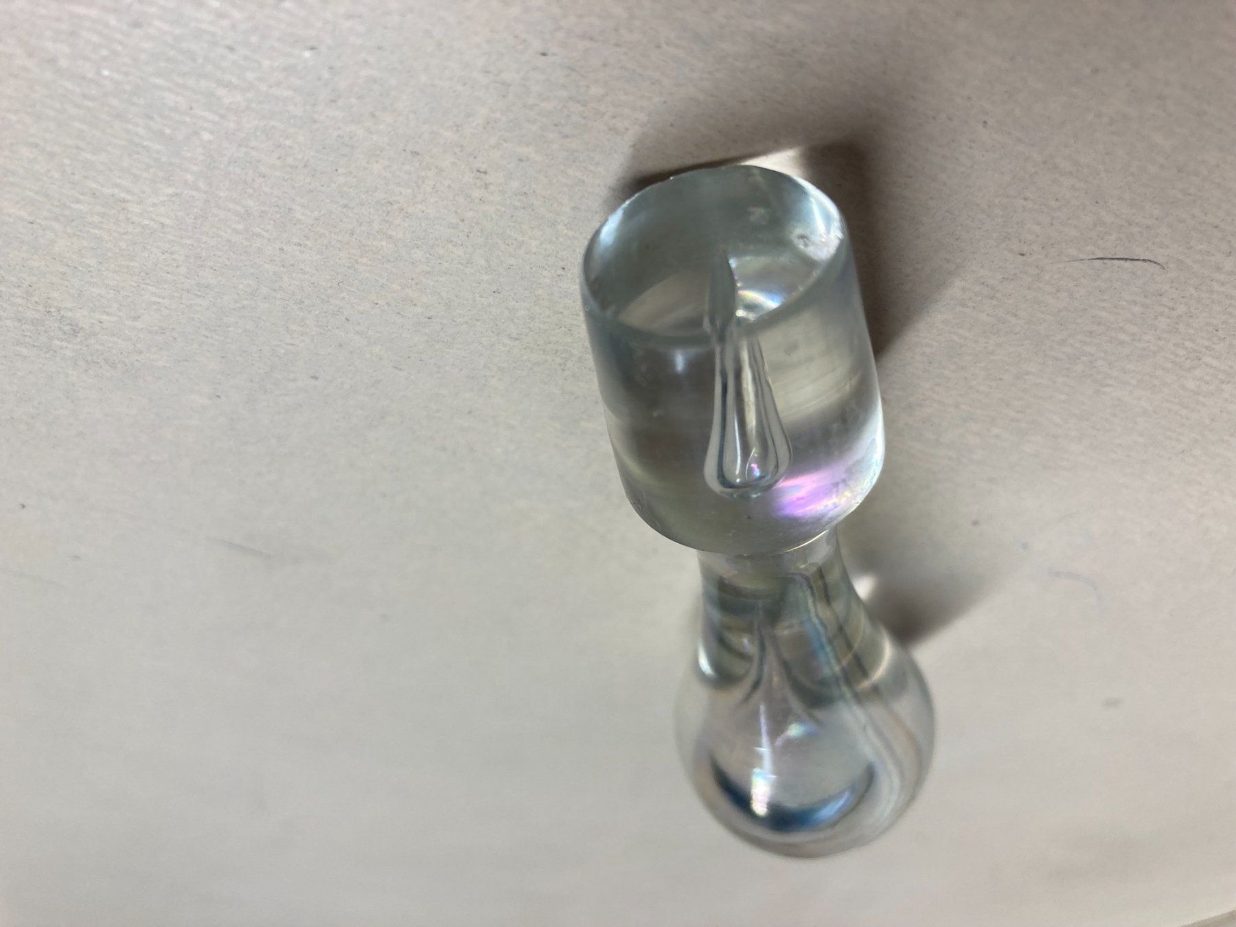 Caraffe: Dekantier Stopfen Kristall Glas, Antik – Usato da Schenkon venduto da Angelikahu 1