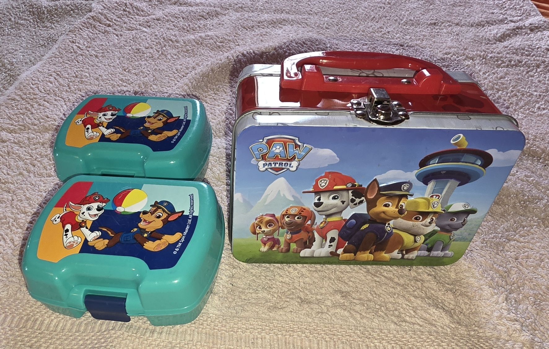 Contenitori & Simili: Paw Patrol  Lunchbox Set, Köfferli Blech – Usato da Oberrüti venduto da SussiundStrolch