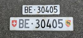 Berner Auto-Kontrollschild zu verkaufen