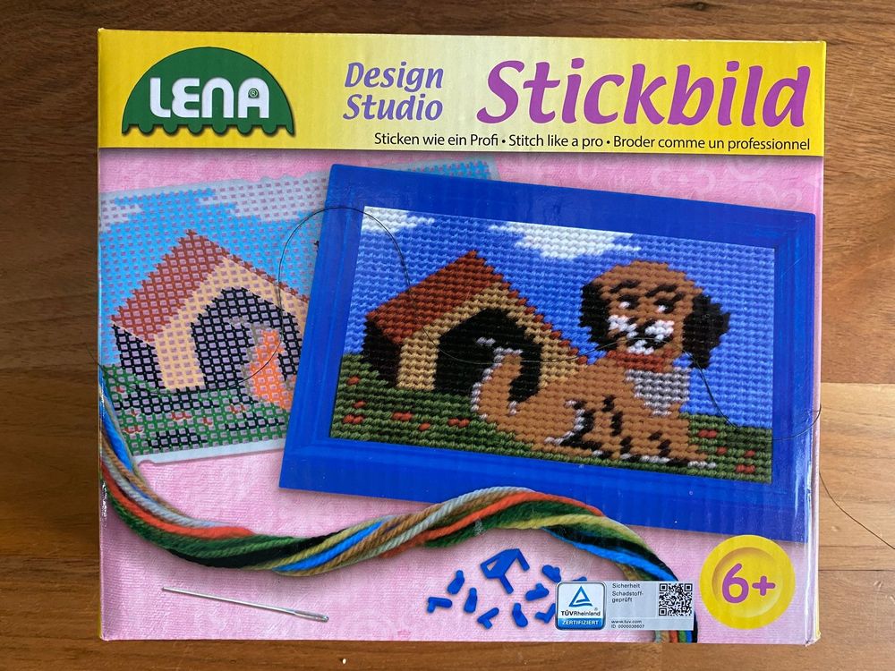 Stickbild Hund Lena | Kaufen auf Ricardo