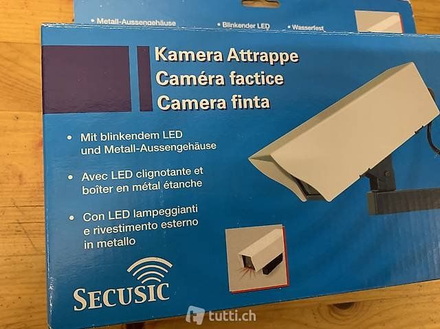 Fotocamera: Neu und originalverpackt Secusic gefälschte Kamera – Usato da Emmen venduto da newdeal1970 4