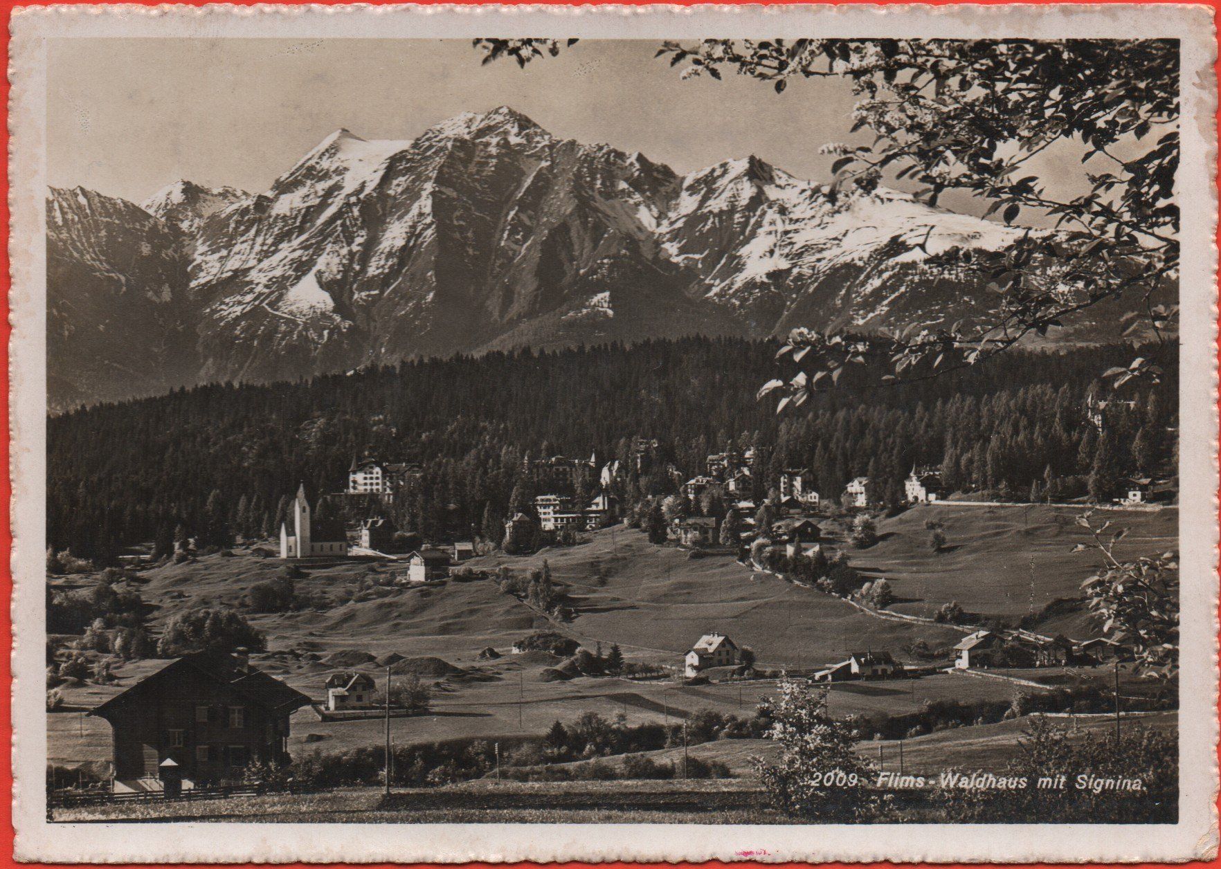 Cartes postales: FLIMS-WALDHAUS mit Signina – D'occasion à Jona par philajona