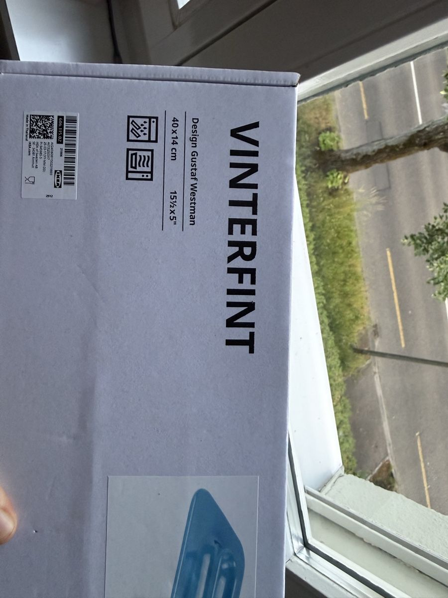 Ikea Piatti di portata: IKEA Vinterfint Serviertablett blau, neu & originalverpackt – Nuovo e nell'imballaggio originale da Solothurn venduto da delialiliane 1